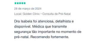 dra isabela ginecologista e obstetra